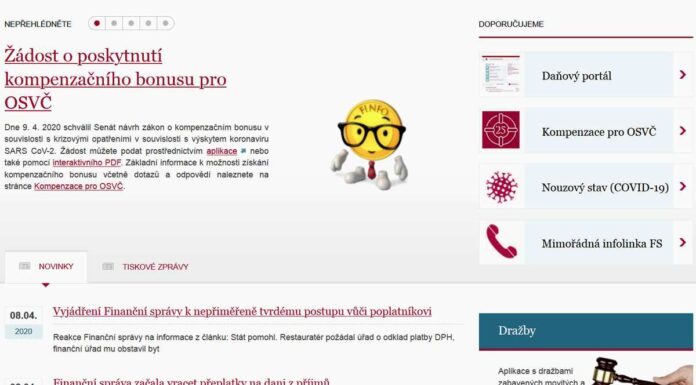Finanční správa zveřejnila formulář pro OSVČ na 25 000 korun formulář pro OSVČ na 25 000