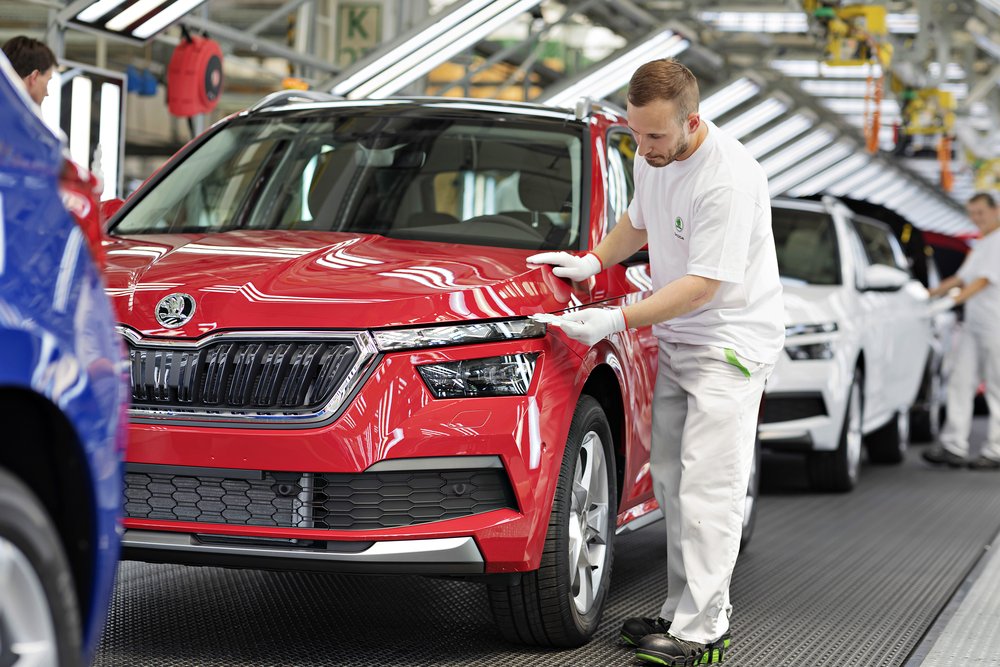 Výroba, Škoda Kamiq, SOP Skoda_Auto