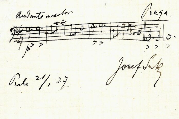podpisy_Josef_Suk_noty1927 podpisy_Josef_Suk_noty1927