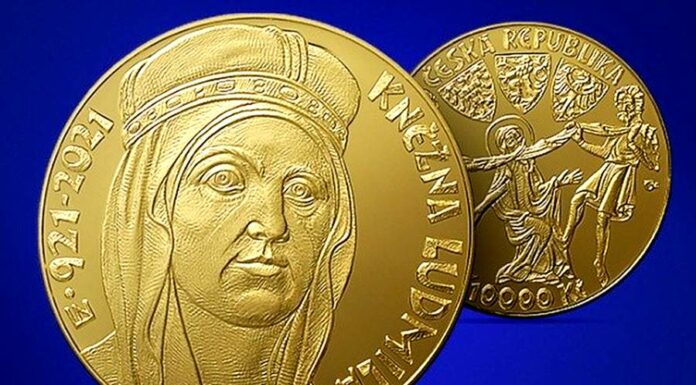 ČNB vydala zlatou minci Svatá Ludmila. Mince už je vyprodaná svata_ludmila